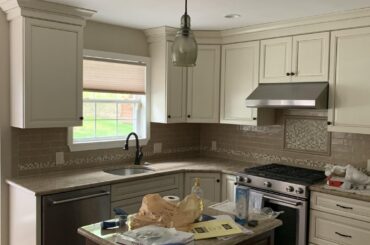Kitchen expansion and remodel. Before and After.