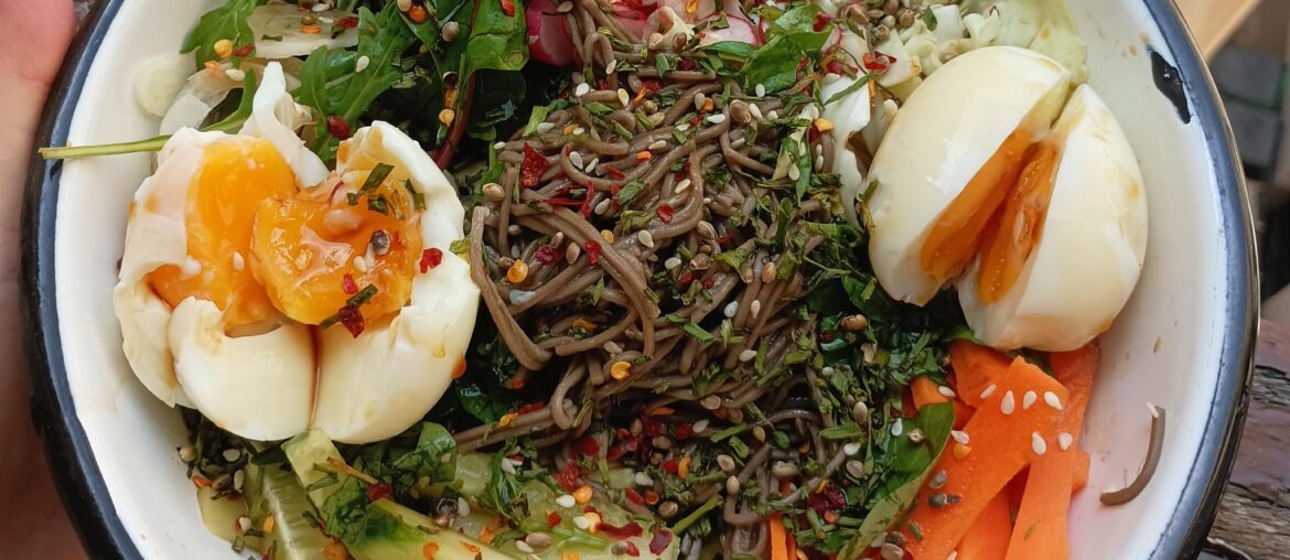Salade de nouilles soba