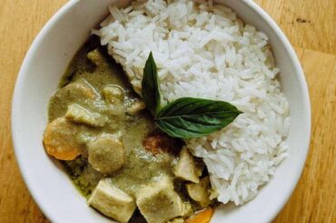 Mon premier essai de faire du curry vert thaï