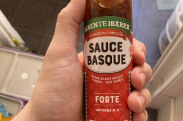 My sister who lives in France brought me some stuff, including this… sauce. She does not know much about it. What does it taste like? What does it go with? There’s an oil and a sludgy part, do I need to shake it before using? It was near impossible to shake enough to combine