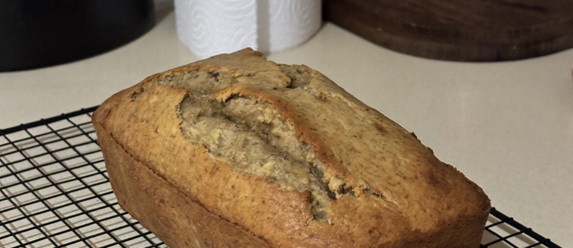 Crash test pour mon premier banana bread
