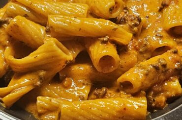 Tortiglioni al ragù