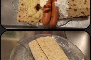 Thew together a basic 'Tunnbrödsrulle' at home. Classic Swedish fast-food or drunken streetfood outside bars and music/dance venues.