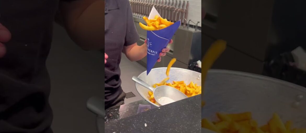 Recipe of most famous Amsterdam's patats (french fries)