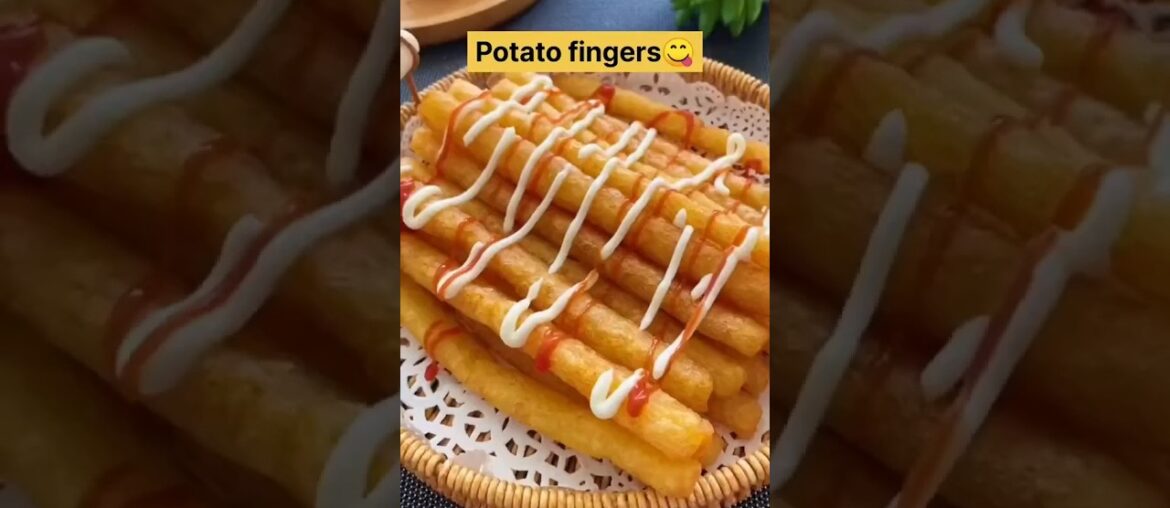 Potato finger Recipe//French fries recipes//Home made finger chips #trending #shorts #food