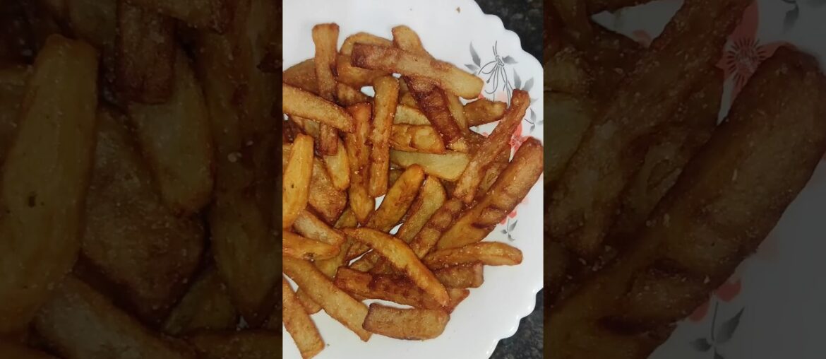 McDonald French Fries | Homemade Crispy Finger Chips #youtubeshorts #shorts #cookingcorner