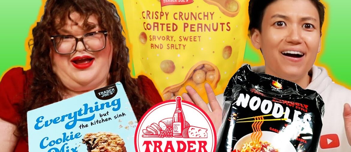 Kristin & Jen Try EVERY NEW Trader Joe’s Item For September | Kitchen & Jorn Kristin & Jen Try EVERY NEW Trader Joe's Item For September | Kitchen & Jorn
