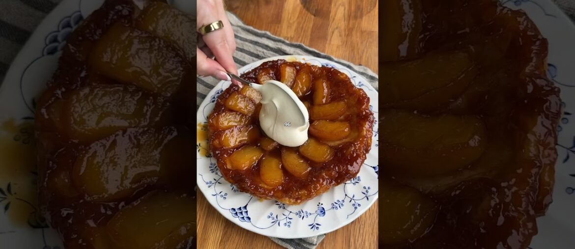 Day 96 of 100: Apple Tarte Tatin. Recipe is on my blog.