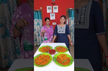 Bottle Flip And Win French Fries Challenge #shorts #short