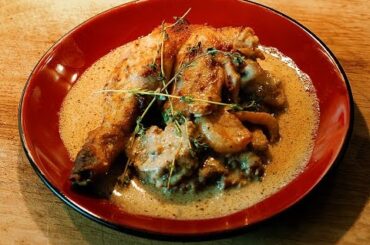 "Double" Chicken Normandy - 2 Classic French Recipes in 1 / Poulet Normande