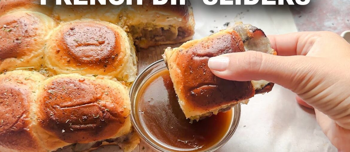 French Dip Sliders - The Perfect Game Day Food!