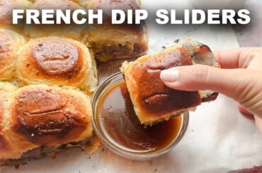 French Dip Sliders - The Perfect Game Day Food!