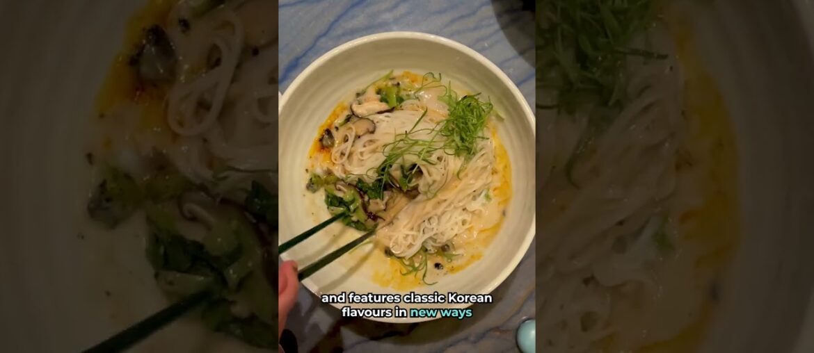 Check out this Korean fine dining restaurant in Vancouver | #SHORTS Check out this Korean fine dining restaurant in Vancouver | #SHORTS