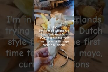 Mayo, Curry & Onions on Fries