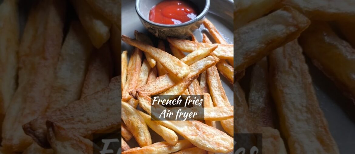 French fries in Air fryer #airfryer #airfryerrecipes #frenchfries #shorts #recipe