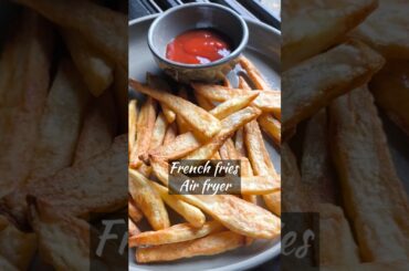 French fries in Air fryer #airfryer #airfryerrecipes #frenchfries #shorts #recipe