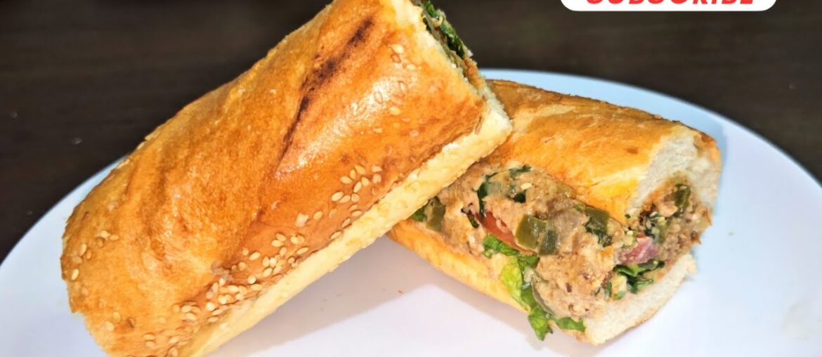 French Bread Sandwich! Quick and Easy Dinner Recipes!