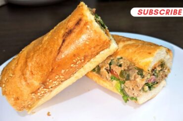 French Bread Sandwich! Quick and Easy Dinner Recipes!