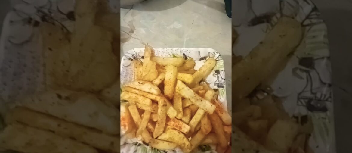 # Aaj Ghar per banae French fry subah ka nashta #