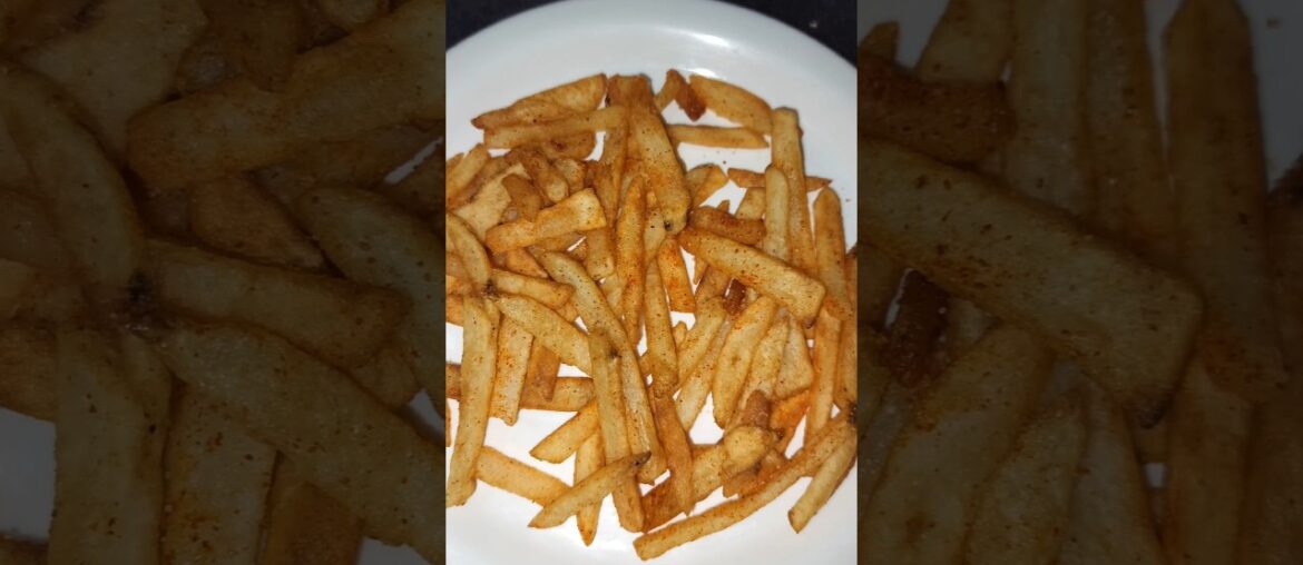 Crispy & Perfect easy way to make french fries at home #shorts #frenchfries #supereasycookingchannel