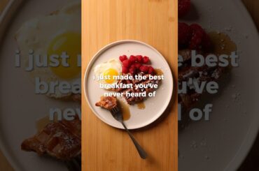 FRENCH TOAST CROISSANT WAFFLES #breakfastideas #cooking