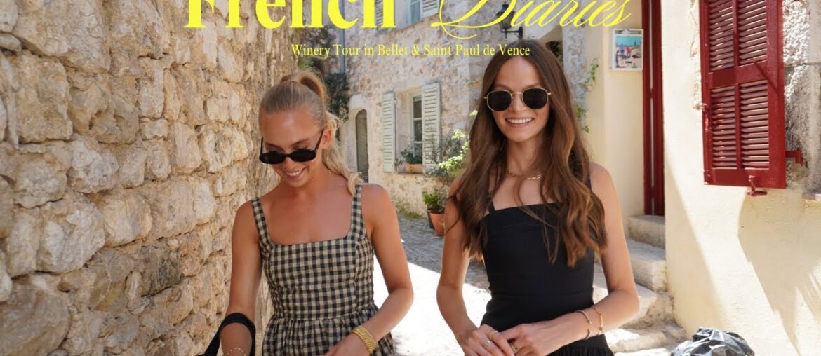 SOUTH OF FRANCE | Wine tour day in Bellet and Saint Paul de Vence