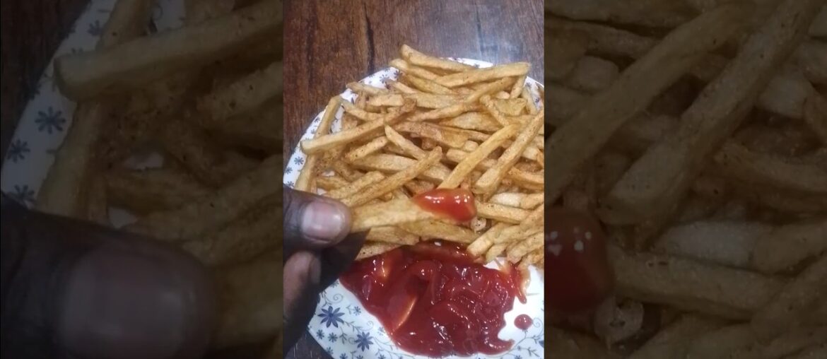 French fries recipe || #shorts