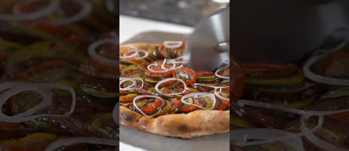 Ratatouille Pizza #shorts #pizza #youtubeshorts #