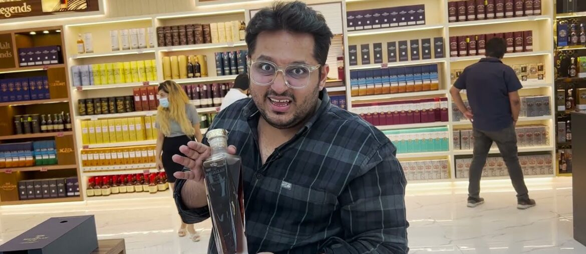 Rs 16 lacs for a bottle* | Indian's Biggest Wine store