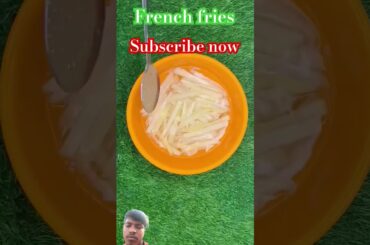 French fries recipe // Homemade vs market French fries #food #frieslover #fries #crinklecutfries #go