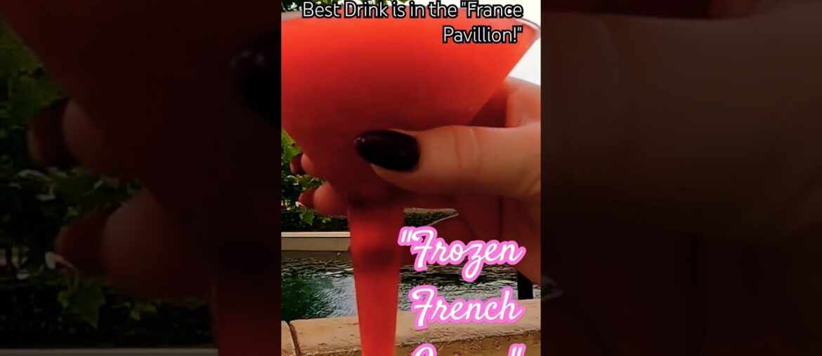 Scanning In to EPCOT'S Food & Wine Festival for the BEST DRINK!#frozenfrenchcosmo#epcot#2024#france