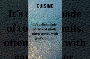 Would You Try Escargot? French Cuisine Secrets!