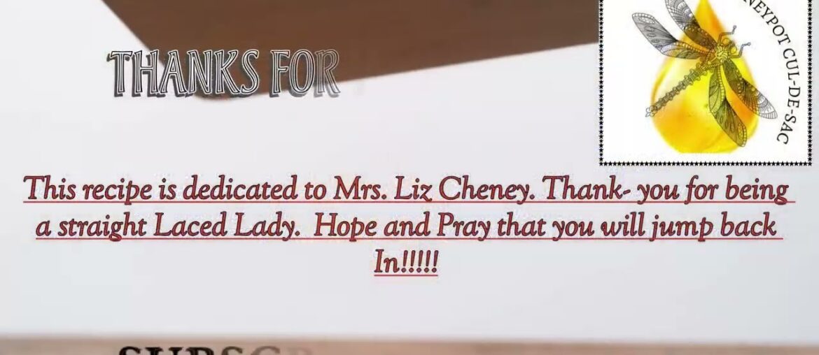 Liz Cheneys Fancy French  Style Roast Lamb with Beans and Red Wine for the fearlessness in you.