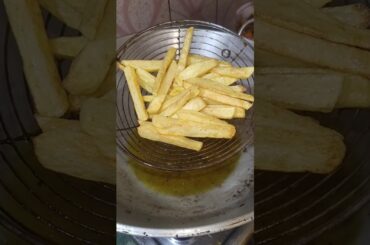 Homemade French fries Recipe #shorts #viralshort #food #frenchfries #ytshort