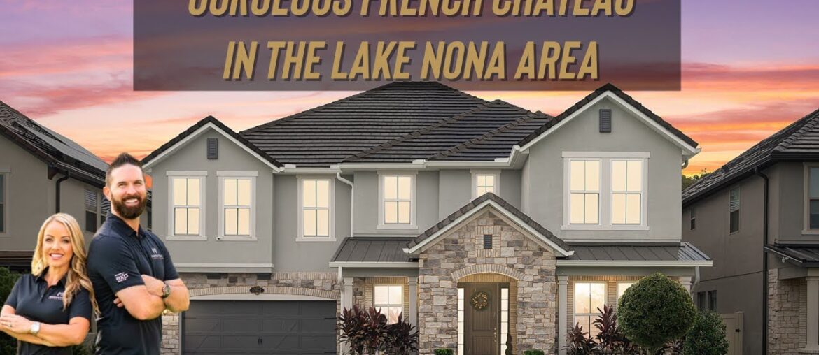 Lake Nona Area French Chateau Available Now in Belle Vie!  Washington model | Beazer Homes