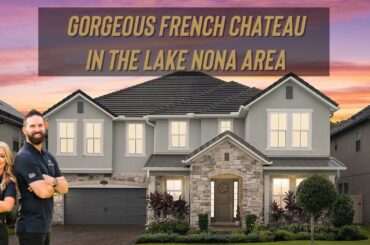 Lake Nona Area French Chateau Available Now in Belle Vie!  Washington model | Beazer Homes