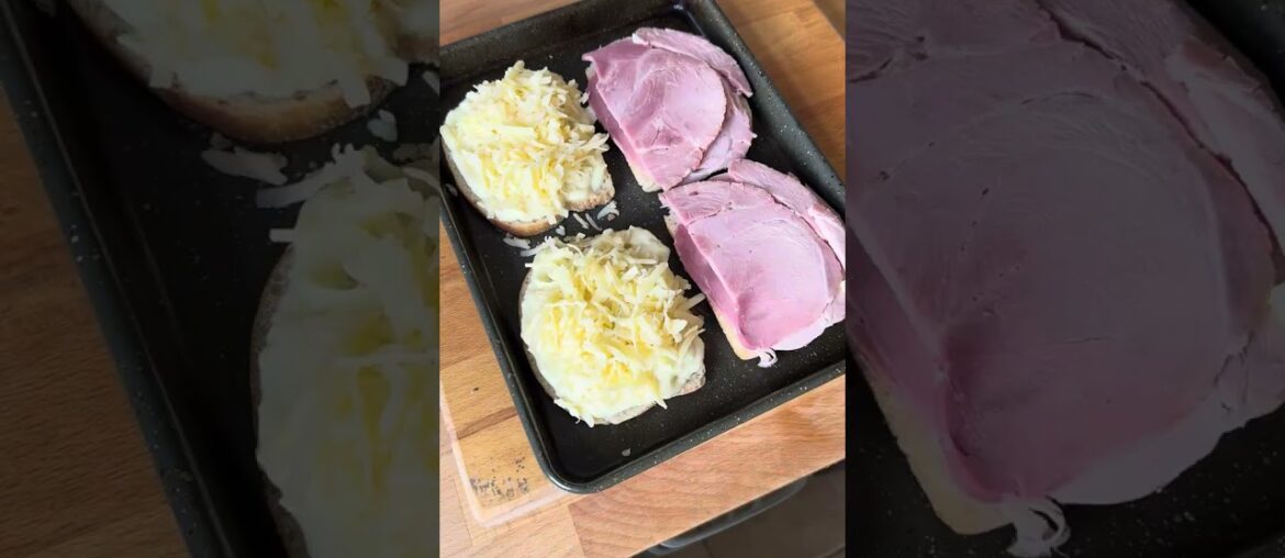 Croque Monsieur or Cheese & Ham Toastie
