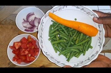 Preparing French beans / Green beans at home || Simple recipes at home