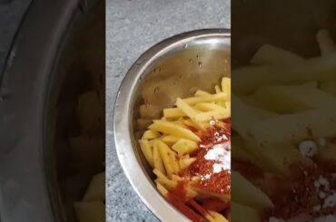 French Fries///Easy Way To Make At Home!!!