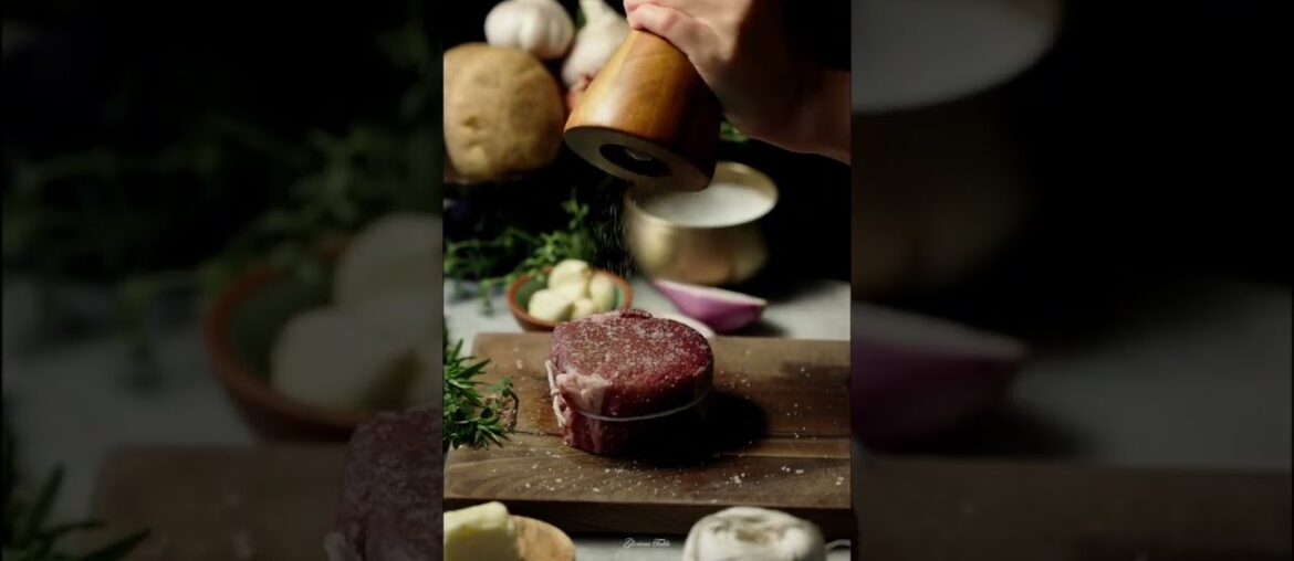 For Those You Hold Dear,Beef tenderloin with Diane steak sauce