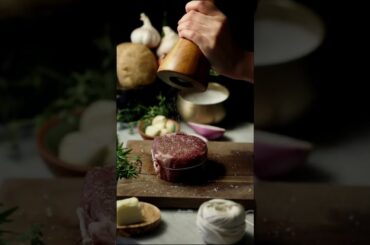 For Those You Hold Dear,Beef tenderloin with Diane steak sauce