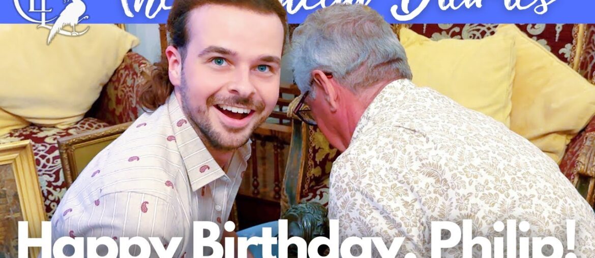 Philip ‘Does It Again’ on his Birthday + a First Peek at my Aunt & Uncle’s Reception Rooms! Philip 'Does It Again' on his Birthday + a First Peek at my Aunt & Uncle's Reception Rooms!