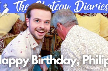 Philip 'Does It Again' on his Birthday + a First Peek at my Aunt & Uncle's Reception Rooms!