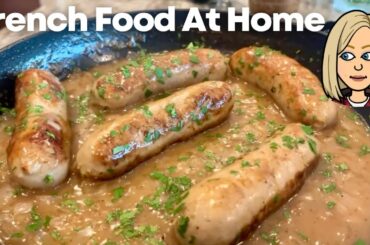Delicious Wine Sausages...French Food At Home!