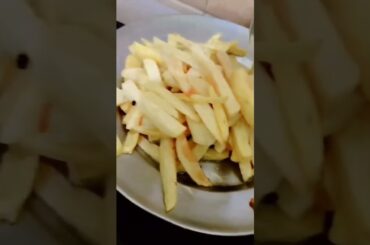 Crispy and Perfect, Easy way to make French Fries at home #shorts #viral #FrenchFries