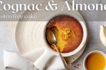 Flourless Almond & Cognac Cake | Gluten-Free & Rich in Flavor