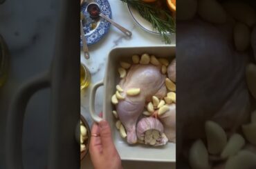 40 Clove Garlic Chicken