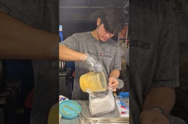 Handsome Man Selling French Fries Churros - Laos Street Food #streetfood