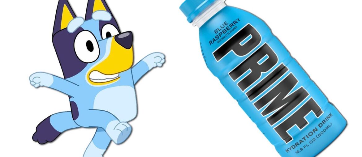 Bluey characters and their favorite Drinks