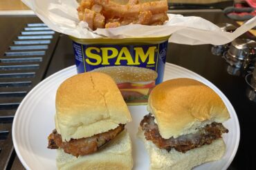Spam Fries & Spam Cheeseburger Sliders | Our Step-by-Step Cooking Demonstrations!